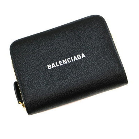 BALENCIAGA Wallet Leather Black - Picture 1 of 6